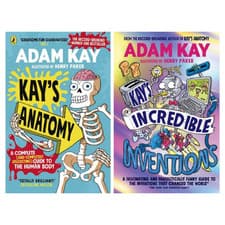 Image of Adam Kay 2 Book Set - Kay's Anatomy, Kay's Incredible Inventions NEW (Free P+P)