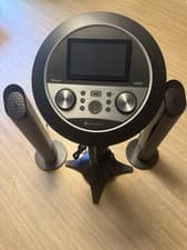 Image of Karaoke Machine - Bluetooth, HDMI, Screen Lyrics, Two Speakers, Two Microphones