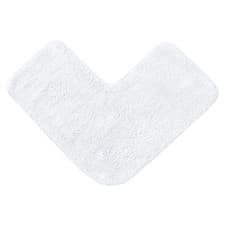 Image of Corner Shower Mat 70 x 35cm - 100% Cotton L-Shaped Bath Mat Supersoft, Absorbent