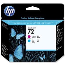 Image of Original HP 72 Magenta & Cyan Printhead (C9383A)