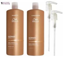 Image of Wella Professional Ultimate Smooth Shampoo/ Conditioner / or Set of 2/ Various