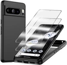 Image of For Google Pixel 9 Pro XL 8A 7A Pro Case, Liquid Silicone Shockproof Phone Cover