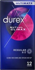 Image of Durex Mutual Climax 12 Pack Latex Condoms (UK Stock Condoms!)