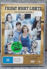 Image of NEW: FRIDAY NIGHT LIGHTS Season 2 TV Series DVD Region 4 PAL Free Fast Post