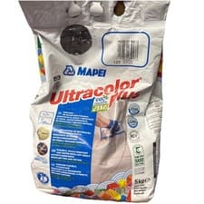 Image of Mapei Ultracolor Plus Grout Flexible Wall-Floor 5kg Black (120)