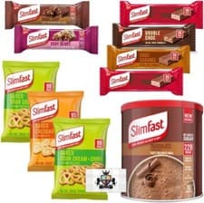 Image of Slimfast Variety 7 Day Dieting Starter Chocolate Edition Weight Loss Diet Pack