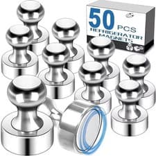 Image of 10x Super Strong Neodymium Cone Magnets Rare Earth Fridge Board Office UK