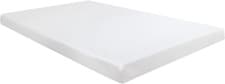 Image of Bunk Bed Single Over Double Wooden Frame Separates Two Beds White Pine