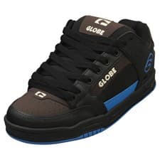 Image of Globe Tilt Mens Skate Trainers in Black Blue