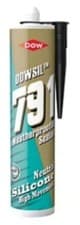 Image of Dowsil 791 Waterproof Silicone Sealant 310ml - Various Colours