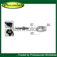 Image of Lambda Oxygen Sensor Premier Fits Mazda 323 1994-1998 1.5 + Other Models #1