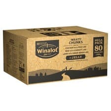 Image of Winalot Meaty Chunks Mixed in Jelly Wet Dog Food 80x100g