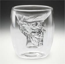 Image of OFFICIAL BATMAN THE JOKER 3D INVERTED 150ML PARTY DRINKING GLASS TUMBLER PYR