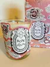 Image of Diptyque 190g Rose Delight Limited Edition Candle BNIB, Sold Out, Rare, HTF