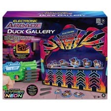 Image of Electronic Arcade Hyper Neon Duck Gallery Set Sounds & 3 Modes Of Play *NEW*