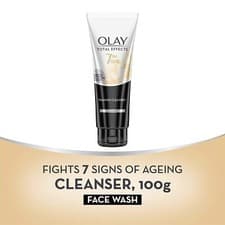Image of Olay Face Wash Total Effects 7 in 1 Exfoliating Cleanser, 100g For All Skin Type