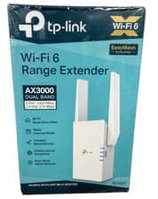 Image of TP-LINK RE705X WiFi 6 Range Extender - AX 3000 Dual-band Brand New Boxed