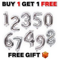 Image of 40" Giant Foil Number Balloons Self Inflating Birthday Age Party Wedding Baloon