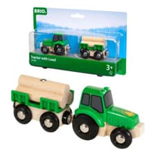 Image of Brio World: Tractor with Load