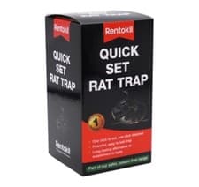 Image of Premium Rentokil Quick Set Rat Traps Easy Effective Rodent Control Trap 1 Pack