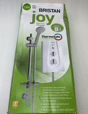 Image of Bristan Joy 9.5kW Thermostatic Electric Shower – white