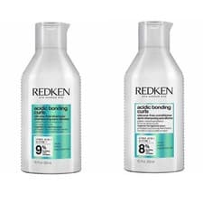Image of Redken Acidic Bonding Curls Silicone-Free Shampoo & Conditioner 300ml