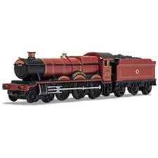 Image of Harry Potter Hogwarts Express Diecast Model Train by Corgi in Red CC99724
