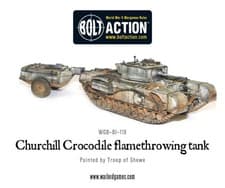 Image of British Churchill Crocodile Flamethrower - Brand New - Warlord Games Bolt Action