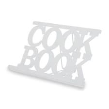 Image of WHITE COOK BOOK STAND