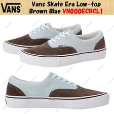 Image of Vans Skate Era Low-top Brown Blue VN000ECRCL1 Men's Size