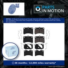Image of Brake Pads Set fits DAIHATSU CUORE Mk6 1.0 Front 98 to 03 Blue Print 04465B5020