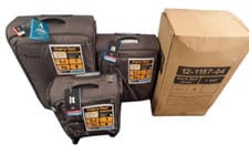 Image of It Luggage Nova Scotia 12-1157-04 Dark Gull Grey Soft 3 Set 4 Wheels Case (LD)
