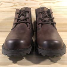 Image of Barbour Pennine Brown Nubuck Leather Chukka Dress Boots UK 11 Mens Lace Up New