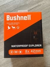 Image of Bushnell Waterproof Explorer 8 x 42mm (Brown) Binoculars Brand New! UK Stock