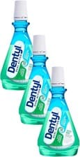 Image of Dentyl Dual Action Smooth Mint Plaque Reducing CPC Mouthwash 500ml (Pack of 3)
