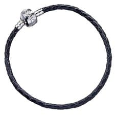 Image of Harry Potter - Leather Charm Bracelet Black L - Leather - E300z