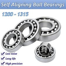 Image of Double Row Self Aligning Ball Bearing 1200/1201/2200/2215-1315 Bore 10mm ~ 75mm
