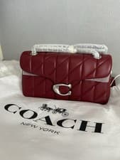 Image of Coach Quilted Tabby Shoulder Bag 26/Dark Ruby