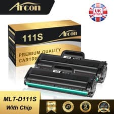 Image of 2 Black Toner Cartridge MLT-D111S Fits For Samsung M2020 M2021 M2026W M2070