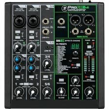 Image of Mackie ProFX6v3 6-Channel Analogue Studio Mixer With USB