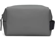 Image of Rains Wash Bag Small Dark Grey