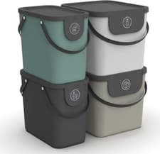 Image of Kitchen Waste Bin, Rotho Waste Separation System in Multiple colors and Sizes