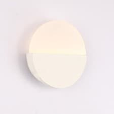 Image of 4W LED Surface Mounted Wall Lamp Round Shape Living Room Acrylic Light Fixture