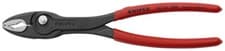 Image of Knipex 82 01 200 TwinGrip Slip Joint Pliers With Non-slip Plastic Coating 200mm