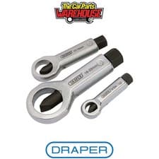 Image of Draper 55108 Nut Splitter Set 9 - 22mm (3 Piece)