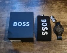 Image of HUGO BOSS HB  1514192 PEAK 2.0 BLACK DIAL ORIGINAL MENS WATCH - BRAND NEW