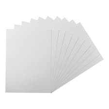 Image of Pack of 50 A5 White Coloured Card 160gsm Sheets
