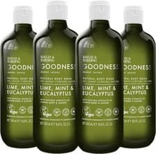 Image of Baylis & Harding Goodness Awaken Lime, Mint & Eucalyptus Body Wash, 500 ml (Pac