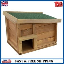Image of Woodside Hedgehog House & Hibernation Shelter, Safe & Secure Predator Proof Outd
