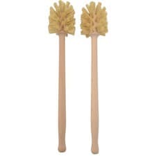 Image of Toilet Brush, 2 Pack Wood Toilet Brush Made of Beechwood, Strong Jute9968